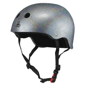 Triple 8 The Certified Helmet SS Silver Glitter