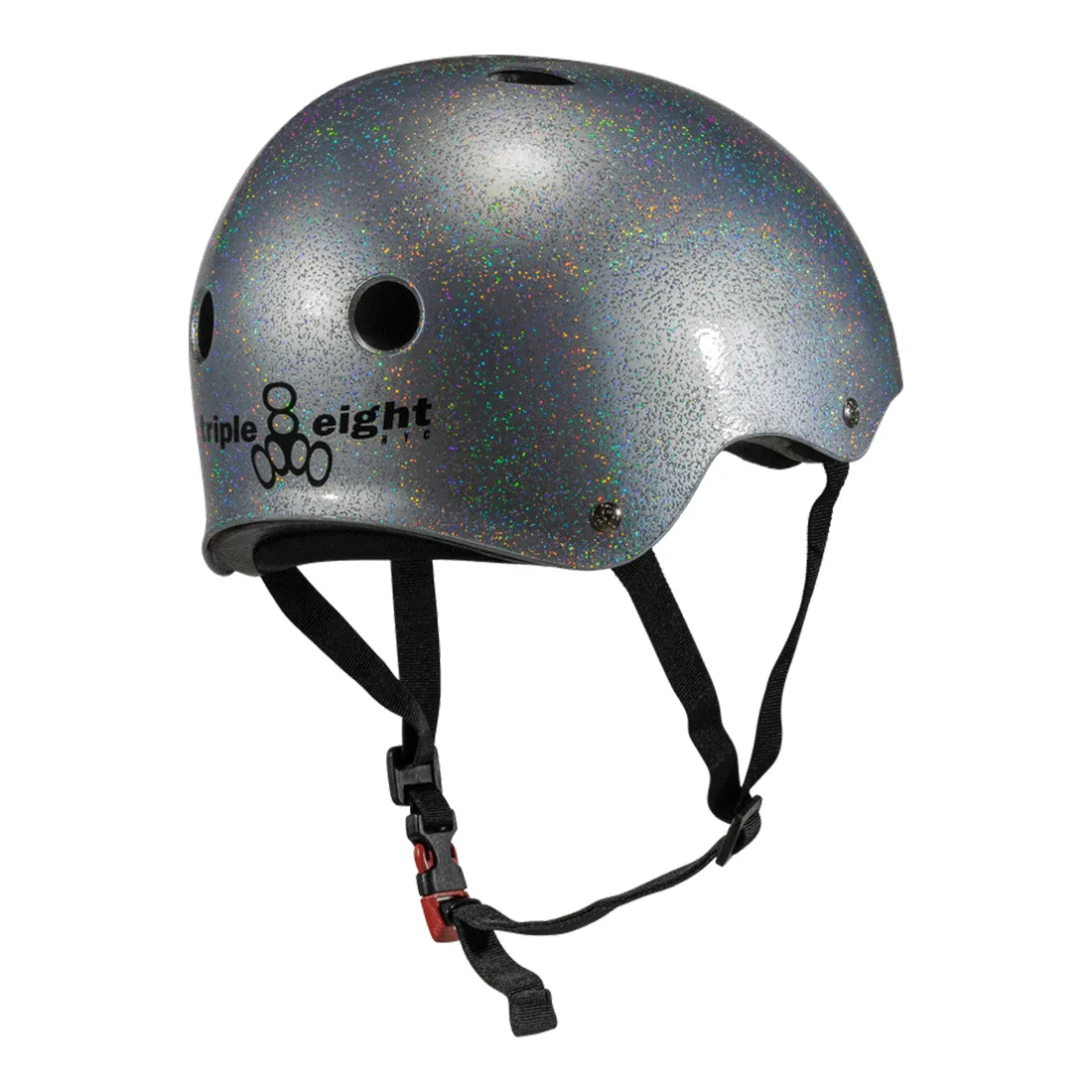Triple 8 The Certified Helmet SS Silver Glitter