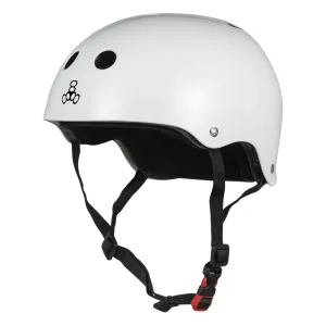 Triple 8 The Certified Helmet SS White Gloss