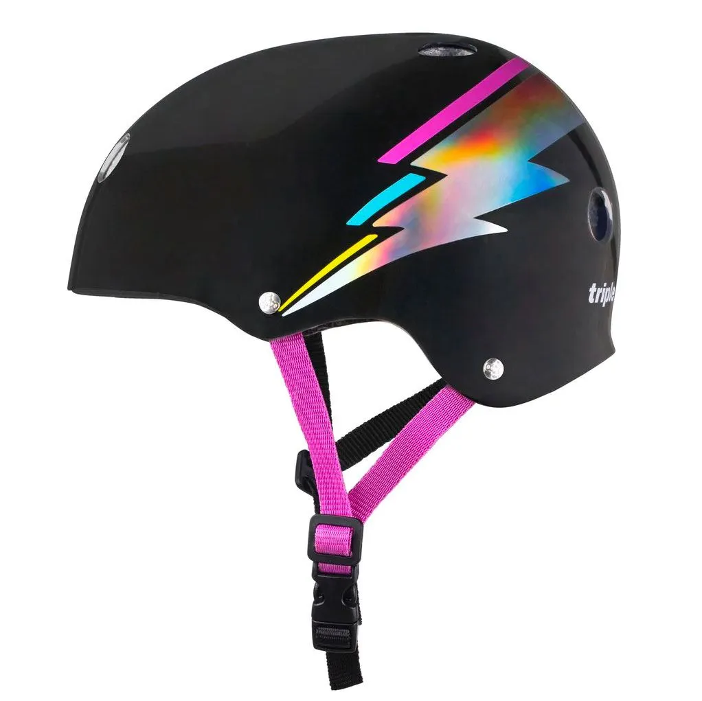 Triple Eight Sweatsaver Certified Helmet - Black Hologram