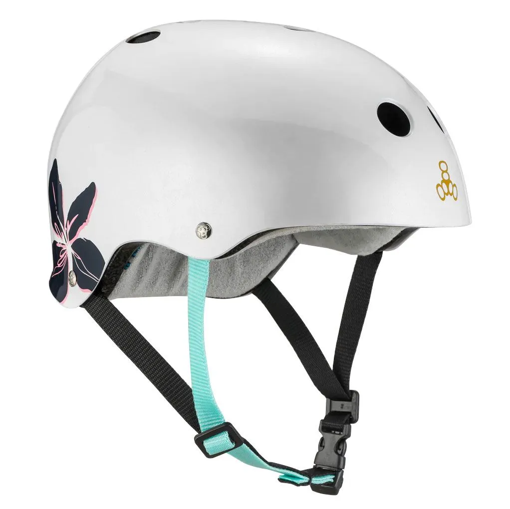 Triple Eight Sweatsaver Certified Helmet - Floral