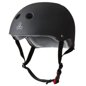 Triple Eight Sweatsaver Certified Helmet - Rubber Black