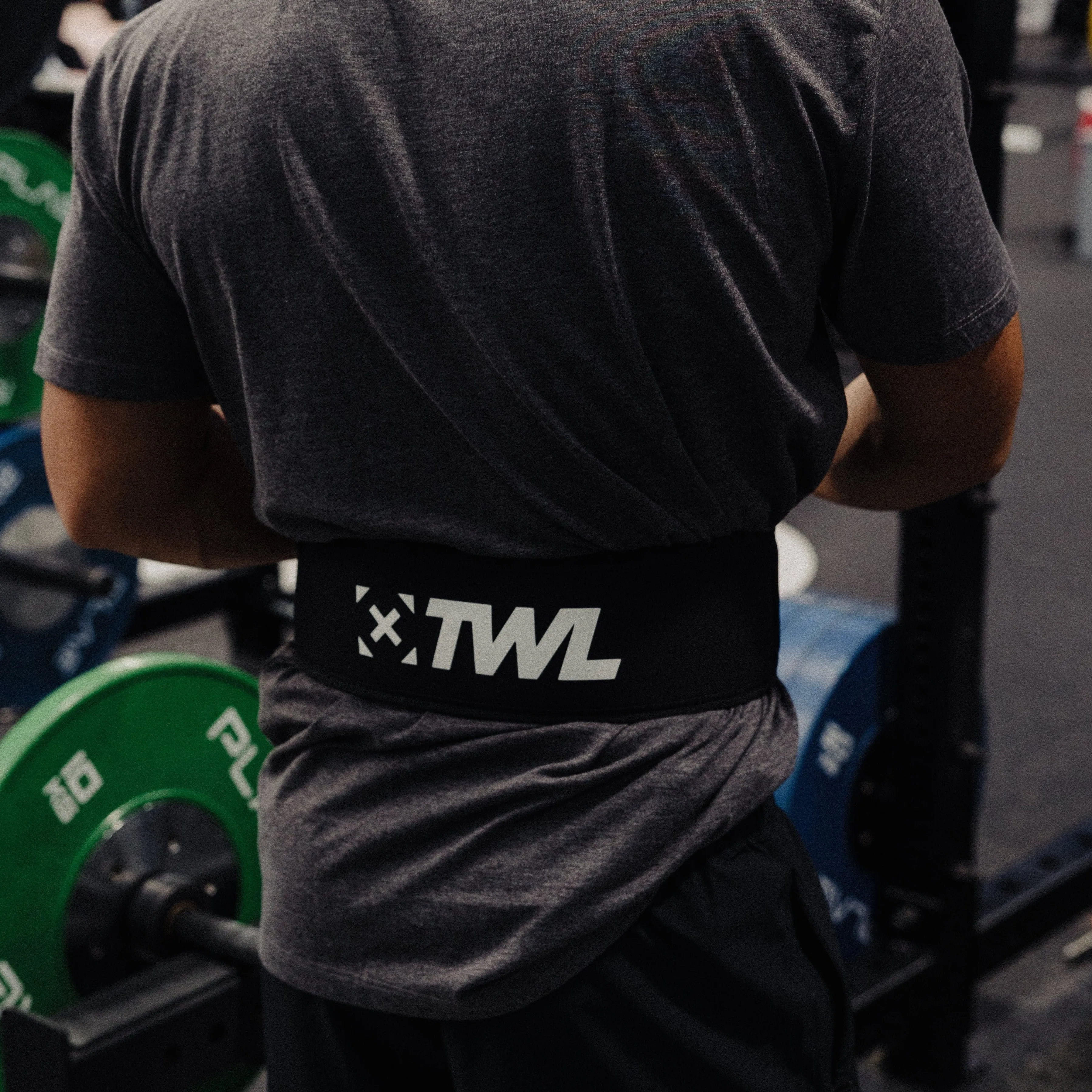 TWL - HYBRID VELCRO LIFTING BELT - BLACK/WHITE