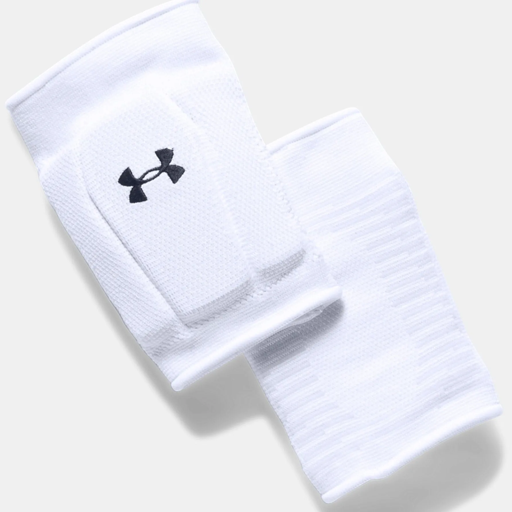 Under Armour White/Black Knee Pads