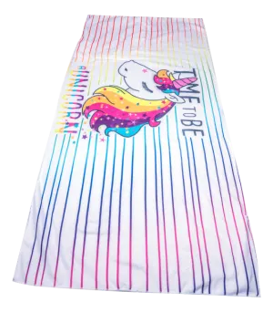 UNICORN BEACH TOWEL WITH RUCKSACK FUNCTION by Waldhausen