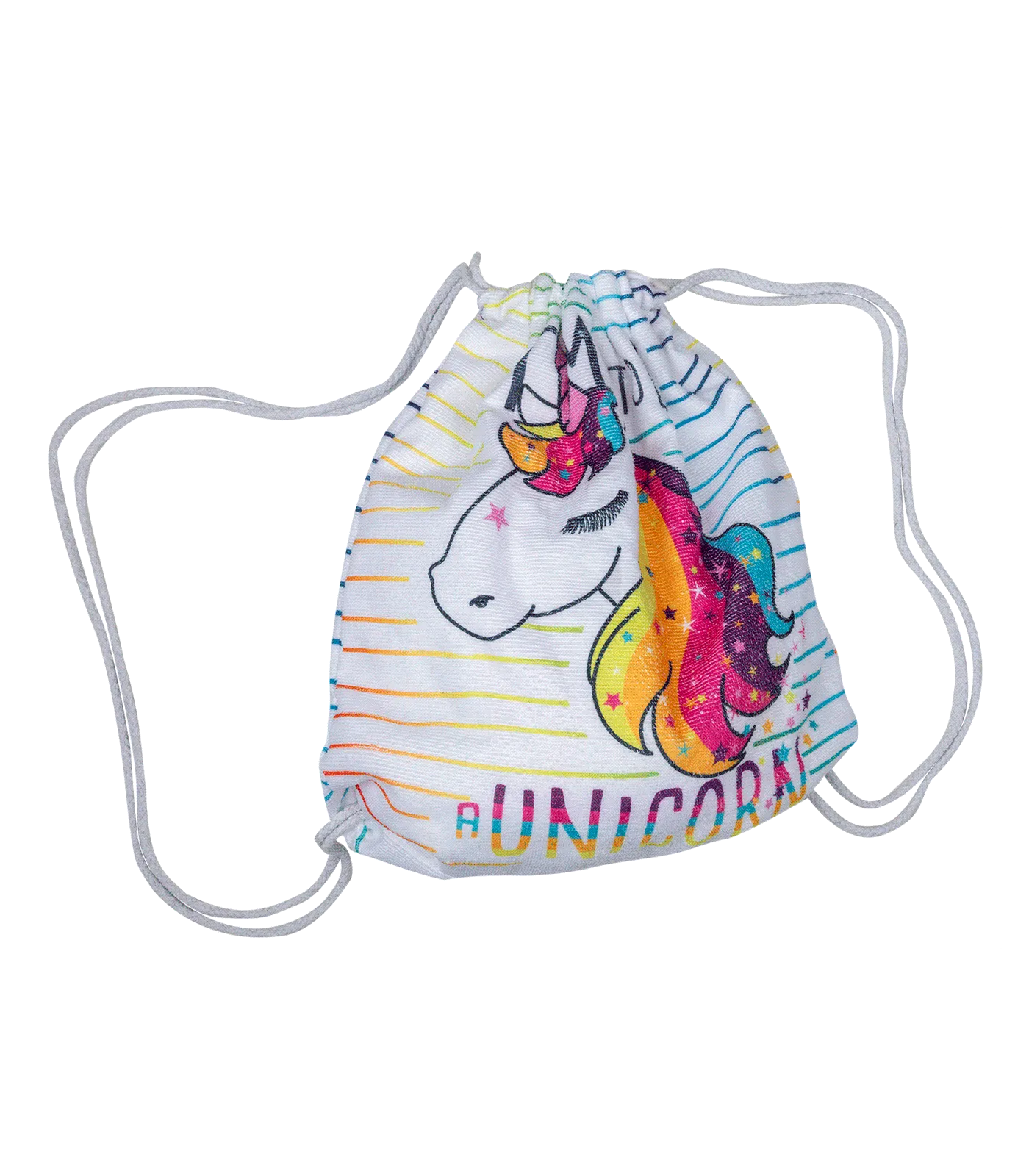 UNICORN BEACH TOWEL WITH RUCKSACK FUNCTION by Waldhausen