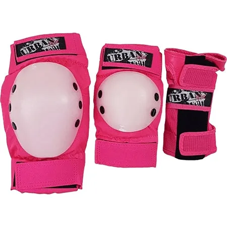 Urban Skater - Tri Pack Pad Set Pink