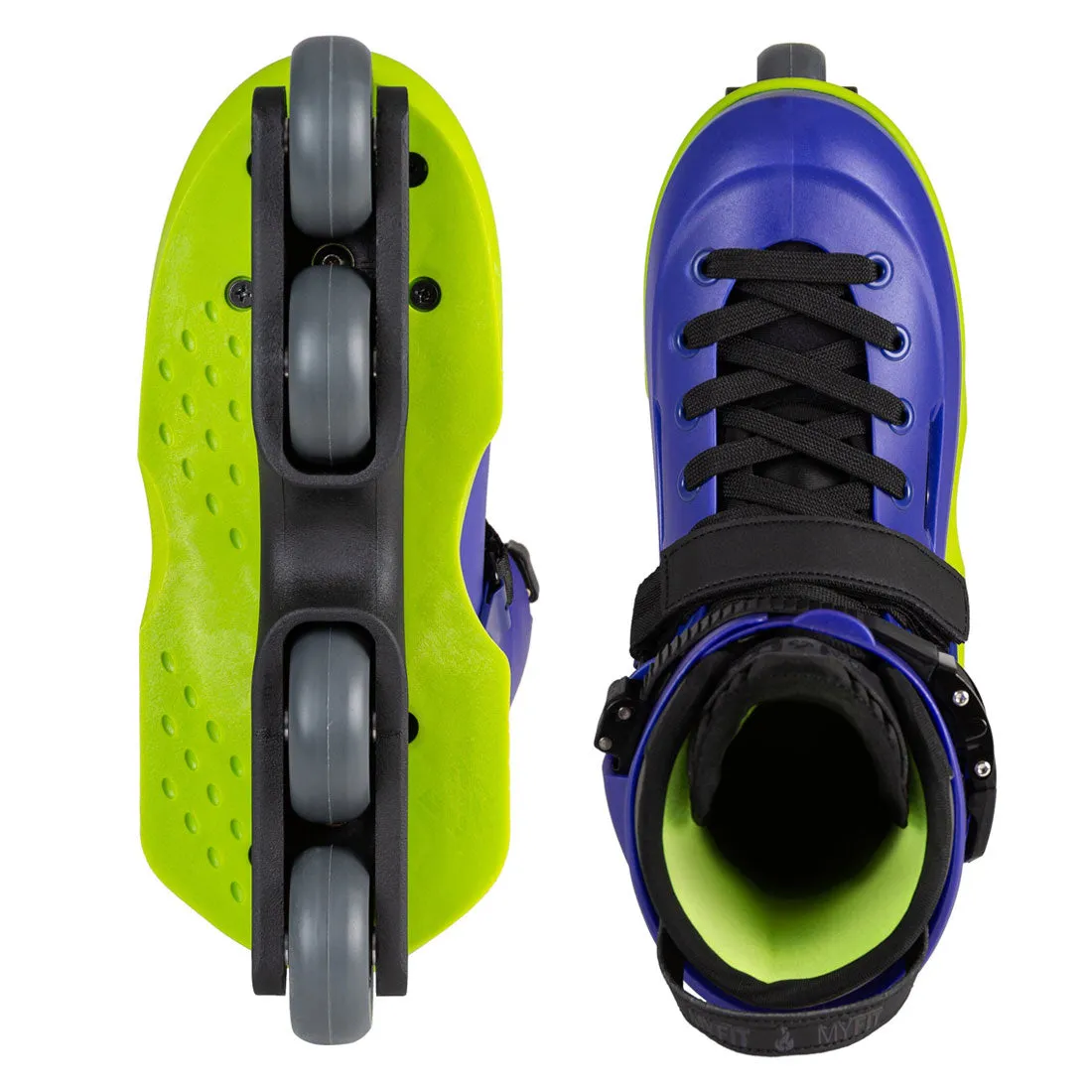 USD Sway Carlos Bernal Skate - Blue/Neon Green