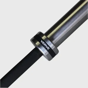 VERVE - Elite Olympic Barbell - Black - 15kg