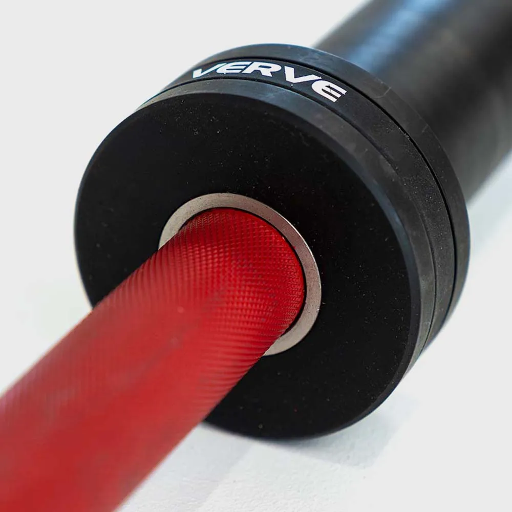 VERVE - Elite Olympic Barbell - Red - 15kg