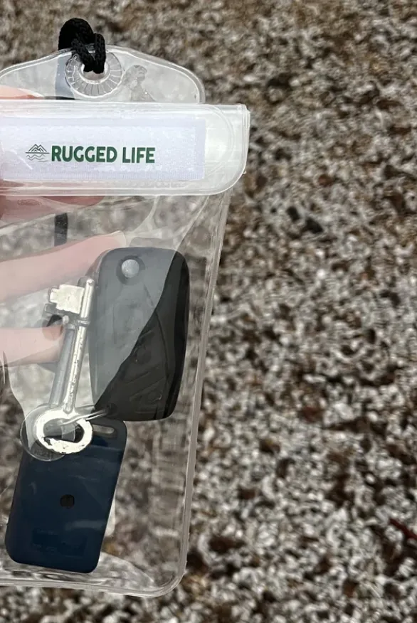 WATERPROOF PHONE AND KEY POUCH