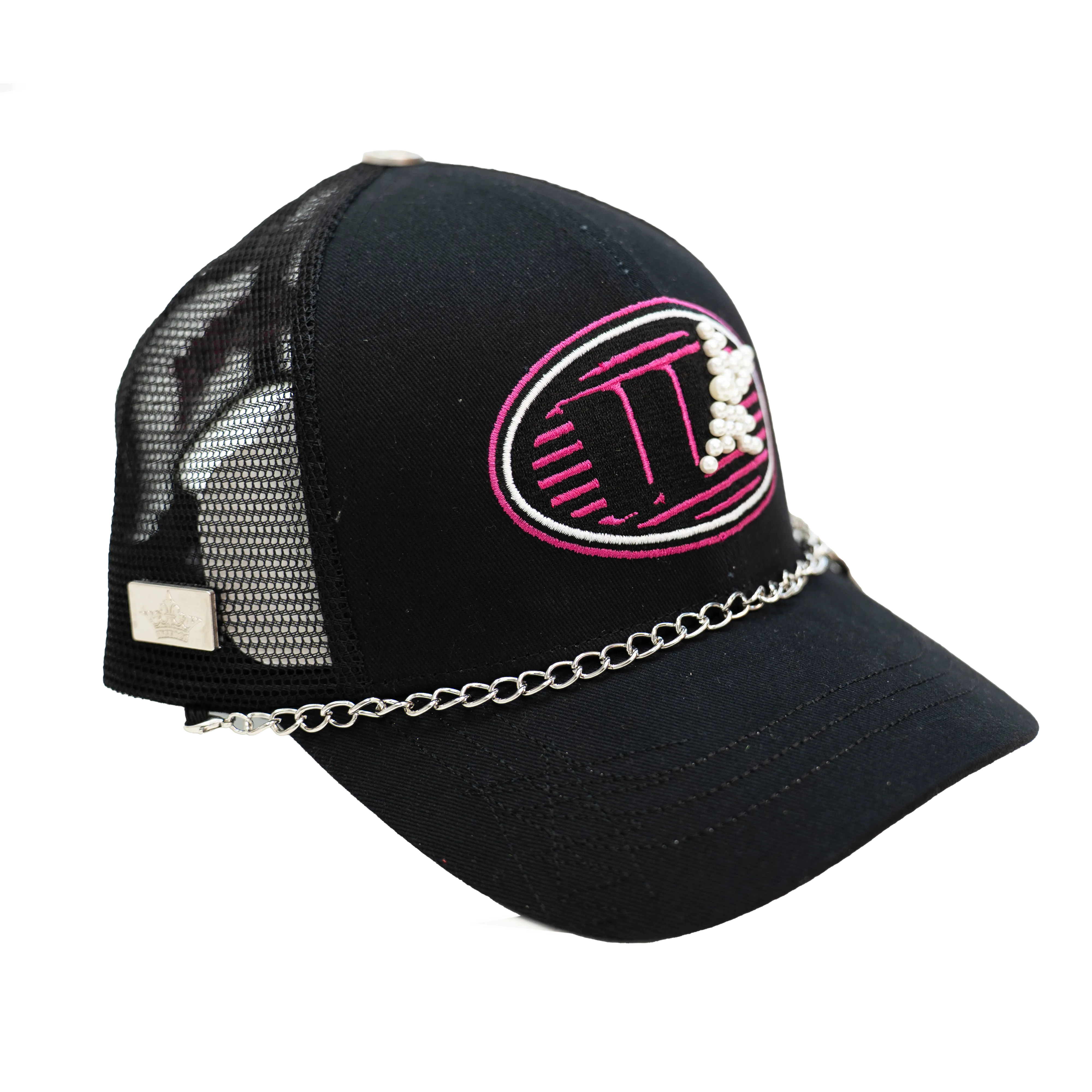 WATSON WORLDWIDE PEARLS TRUCKER HAT (BLACK)