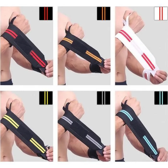 Weightlifting Wrist Wraps - Workout Lifting Straps