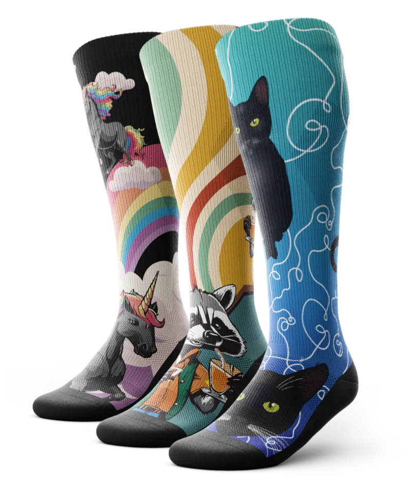 Whimsical Knee High 3-Pack