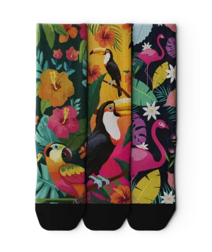 Winged Crew Socks 3-Pack