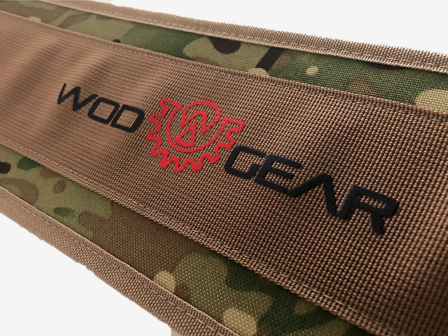 Wod Gear Nylon Weightlifting Belt Camo