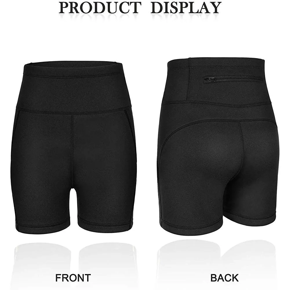 Women Short Wetsuit with Back-Zipper-Pocket