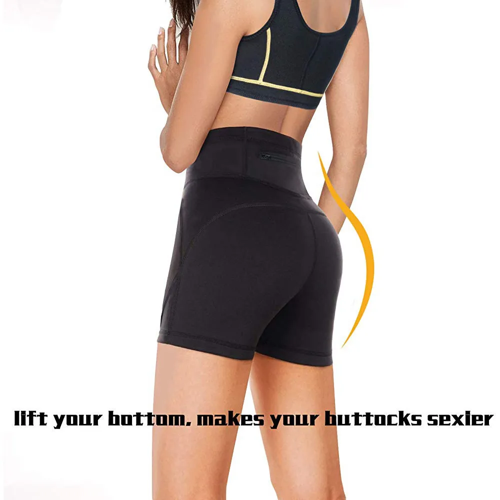 Women Short Wetsuit with Back-Zipper-Pocket