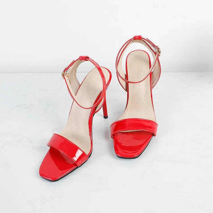 Women's Ankle Strap High Heel Stiletto Sandals
