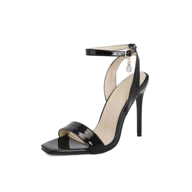 Women's Ankle Strap High Heel Stiletto Sandals