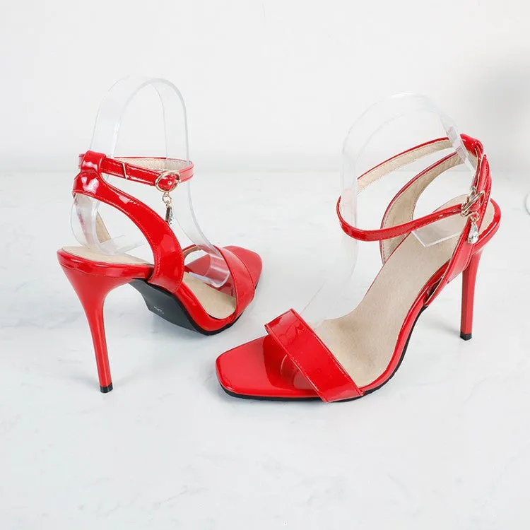 Women's Ankle Strap High Heel Stiletto Sandals
