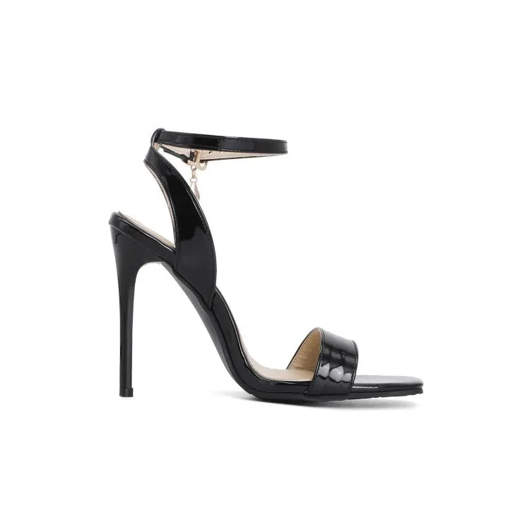 Women's Ankle Strap High Heel Stiletto Sandals