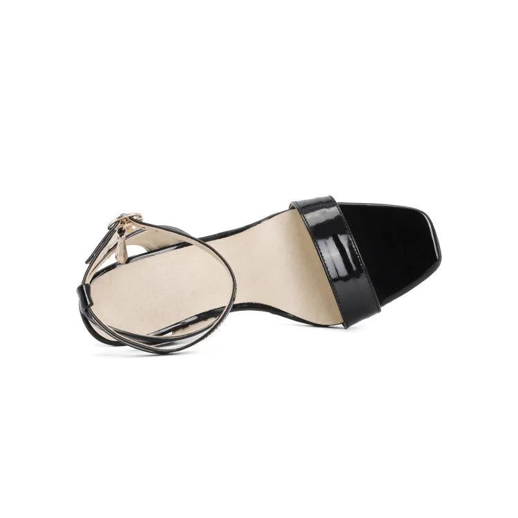 Women's Ankle Strap High Heel Stiletto Sandals