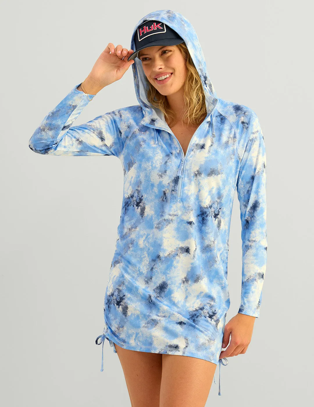 Womens Pursuit Splish Splash Cover-Up Dress