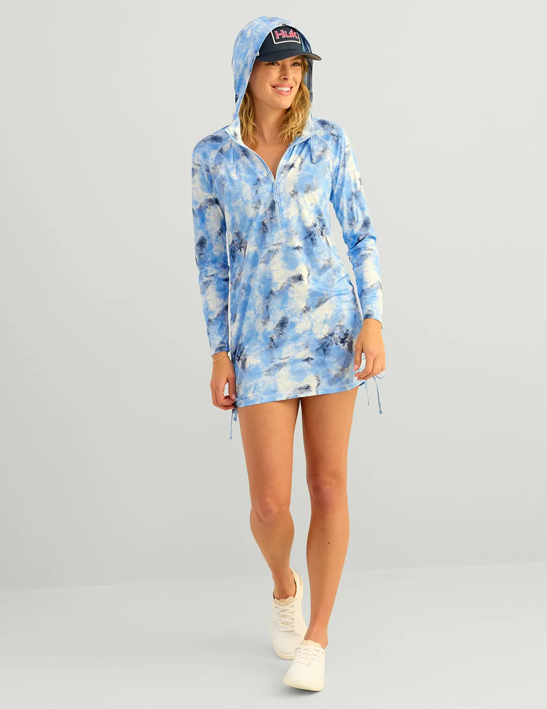 Womens Pursuit Splish Splash Cover-Up Dress