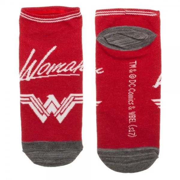Wonder Woman Women's Ankle Socks 3 Pack