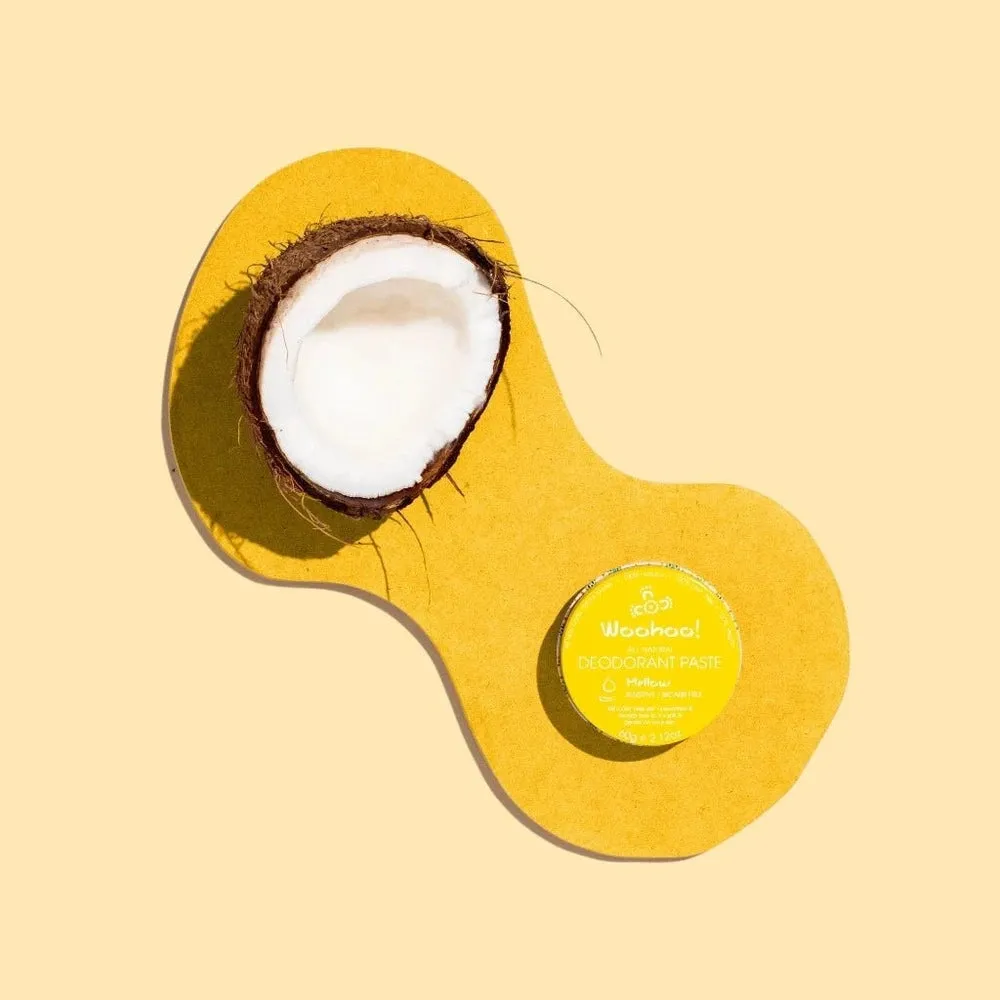 WooHoo All Natural Unisex Deodorant Paste