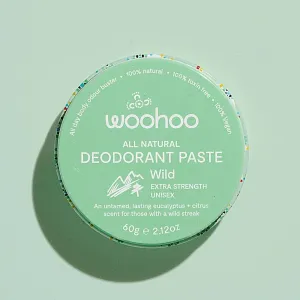 WooHoo All Natural Unisex Deodorant Paste