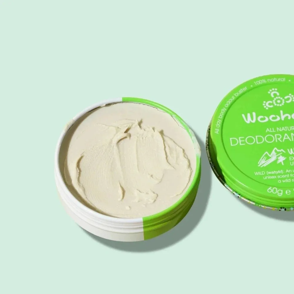 WooHoo All Natural Unisex Deodorant Paste