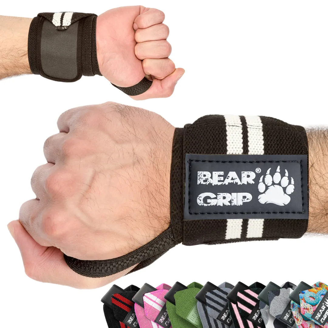 Wrist Wraps Support (Sold in Pairs)