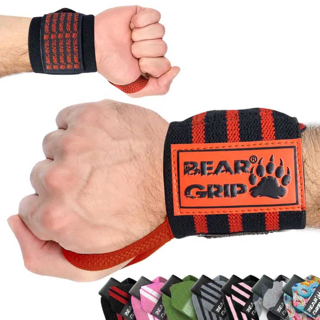 Wrist Wraps Support (Sold in Pairs)
