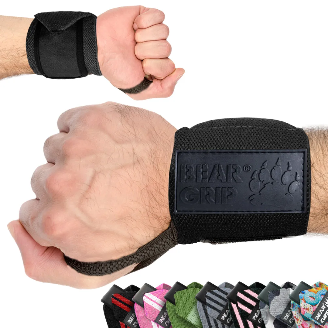 Wrist Wraps Support (Sold in Pairs)