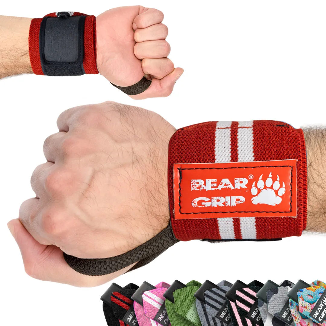 Wrist Wraps Support (Sold in Pairs)