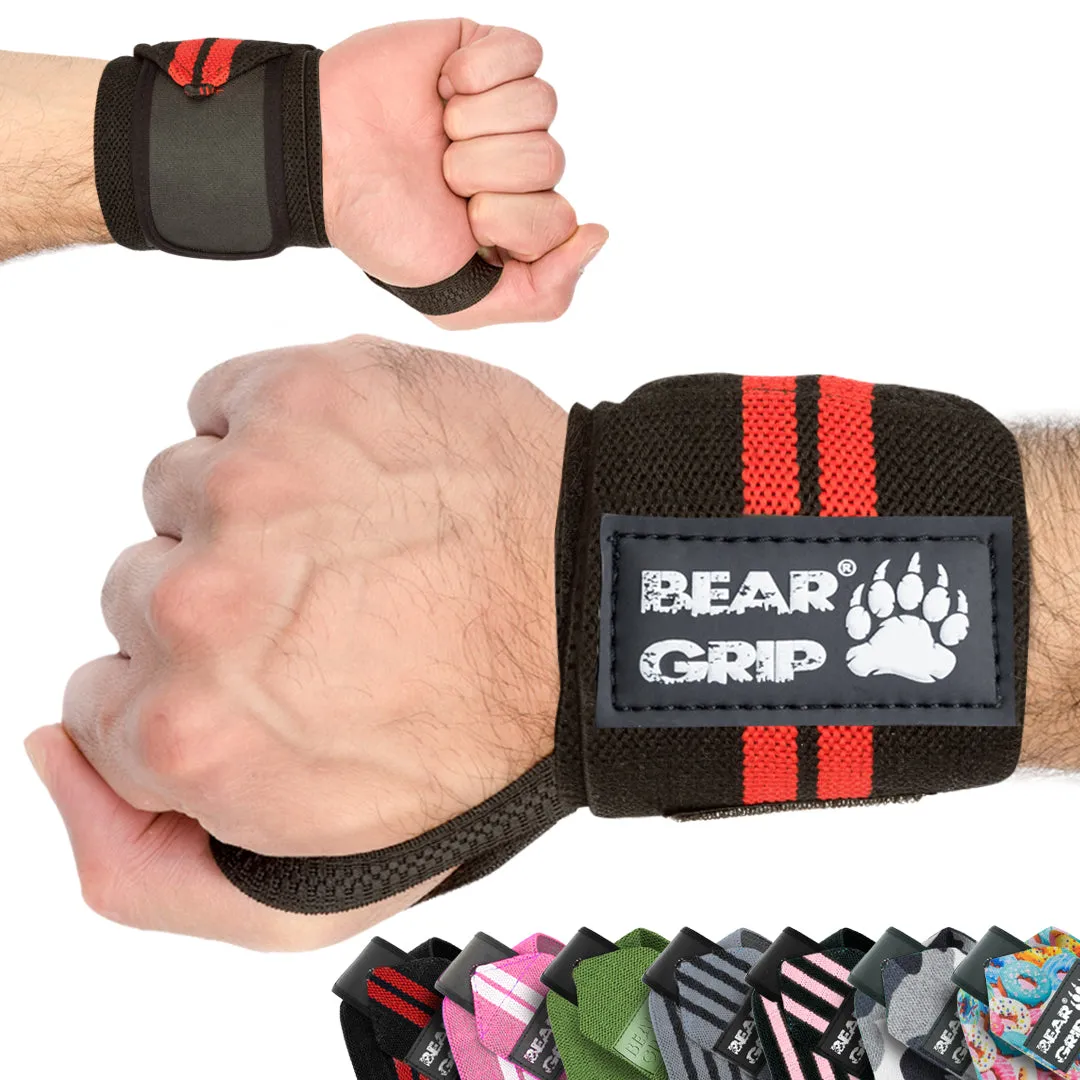 Wrist Wraps Support (Sold in Pairs)