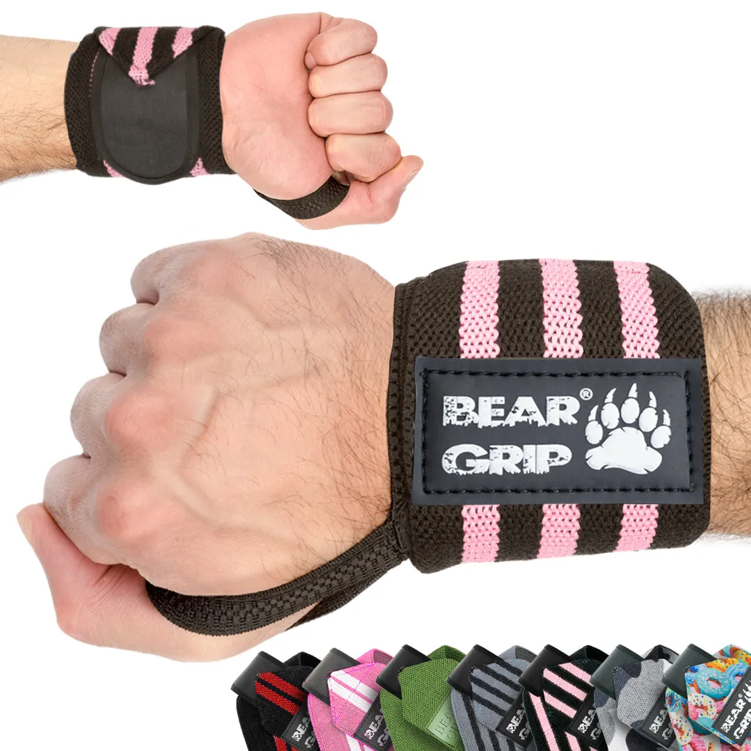 Wrist Wraps Support (Sold in Pairs)