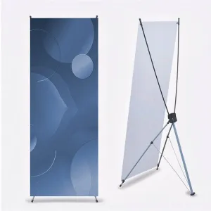 X Banner Stand 30" x 60" w/ Custom Banner