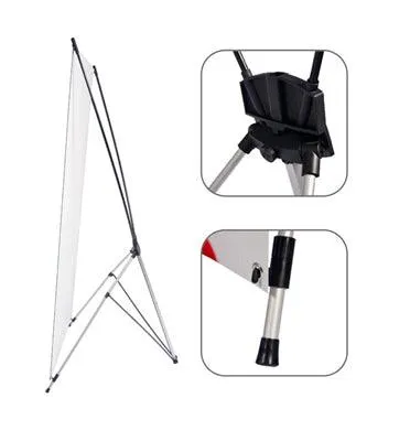 X Banner Stand 30" x 60" w/ Custom Banner
