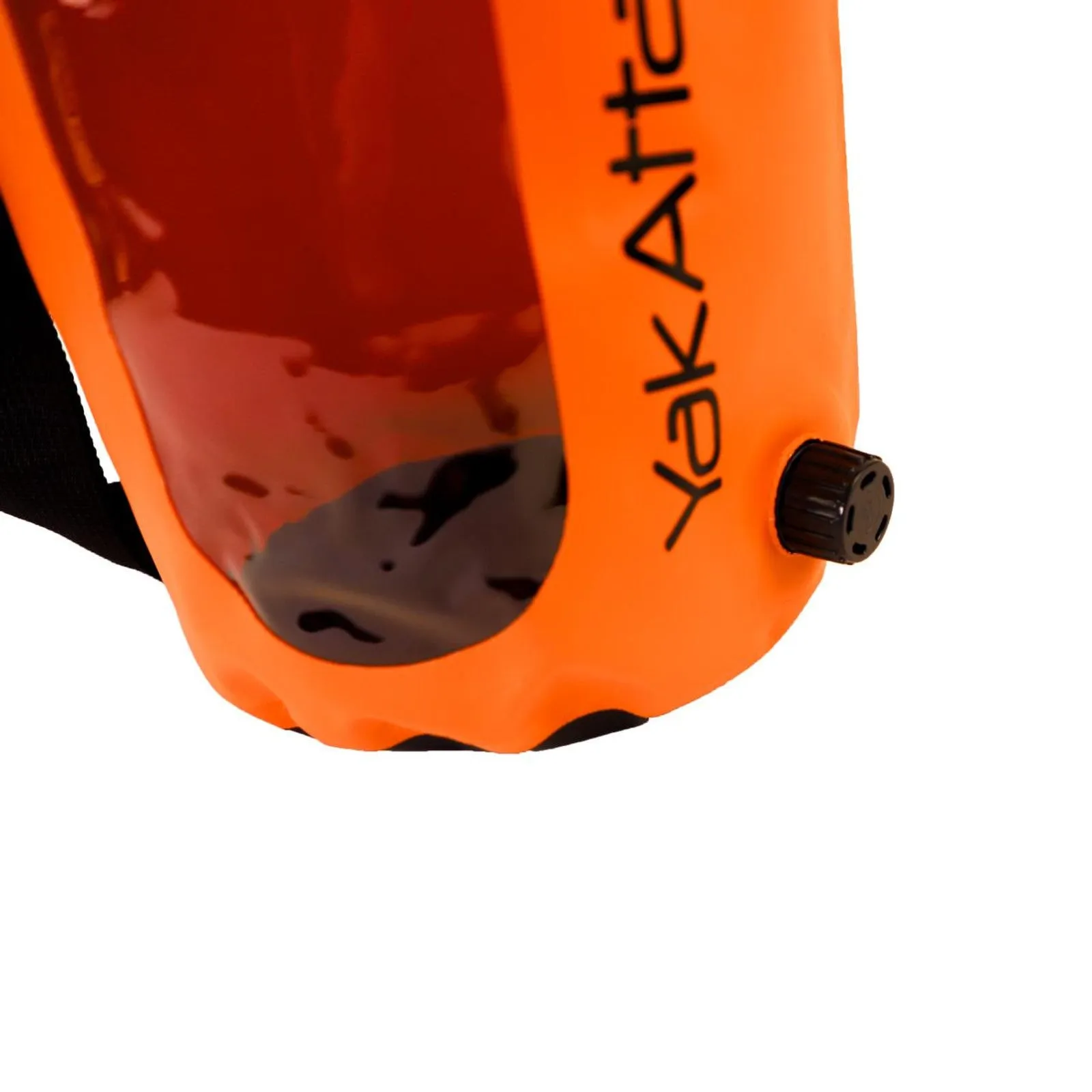 YakAttack Roll-Top Drybags with Air Valve, Orange