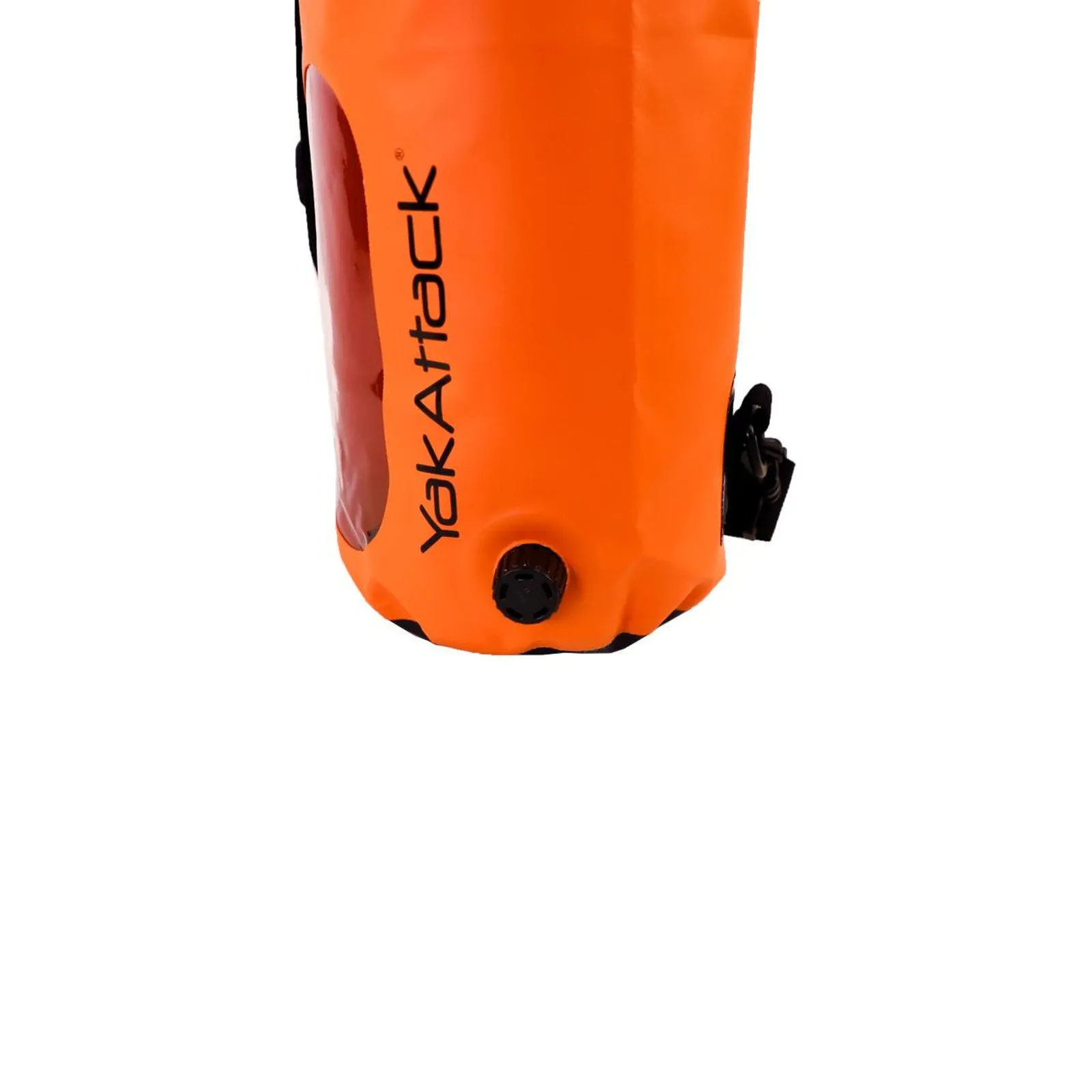 YakAttack Roll-Top Drybags with Air Valve, Orange