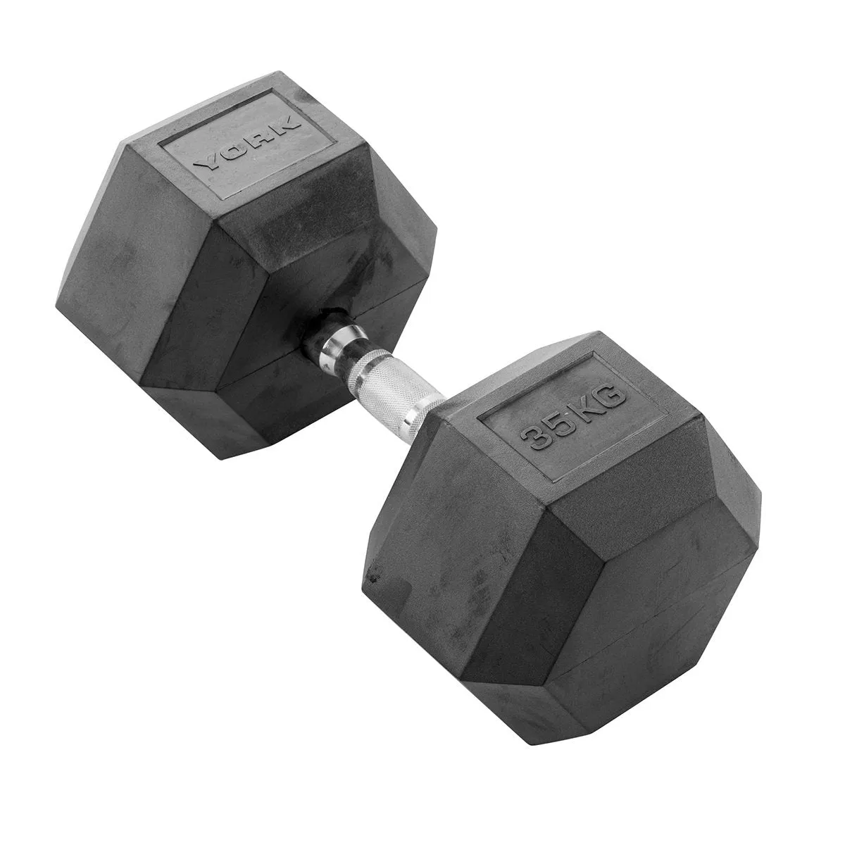 York Barbell Pro Enriched Enviro Hex Dumbbells