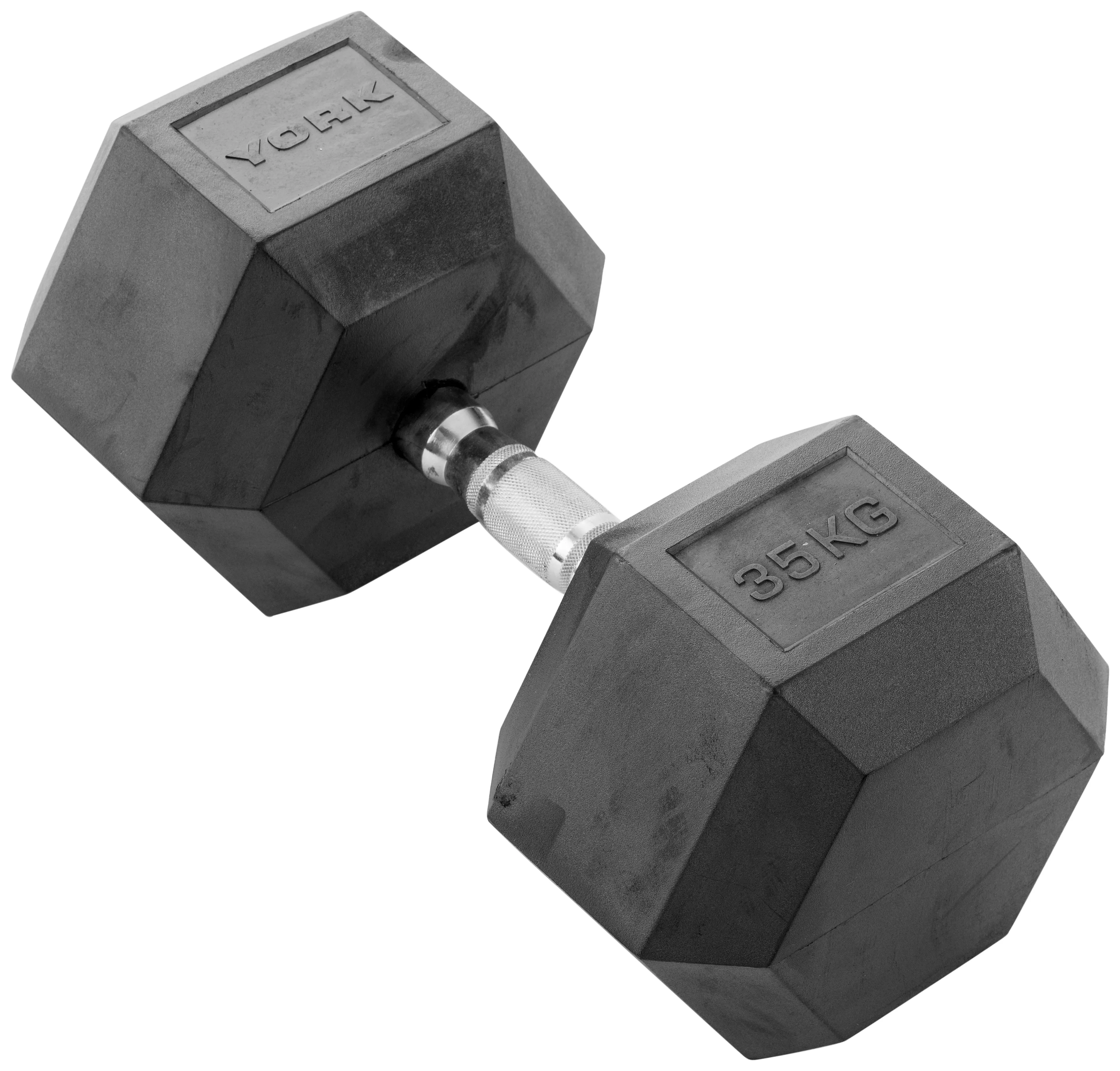 York Barbell Pro Enriched Enviro Hex Dumbbells