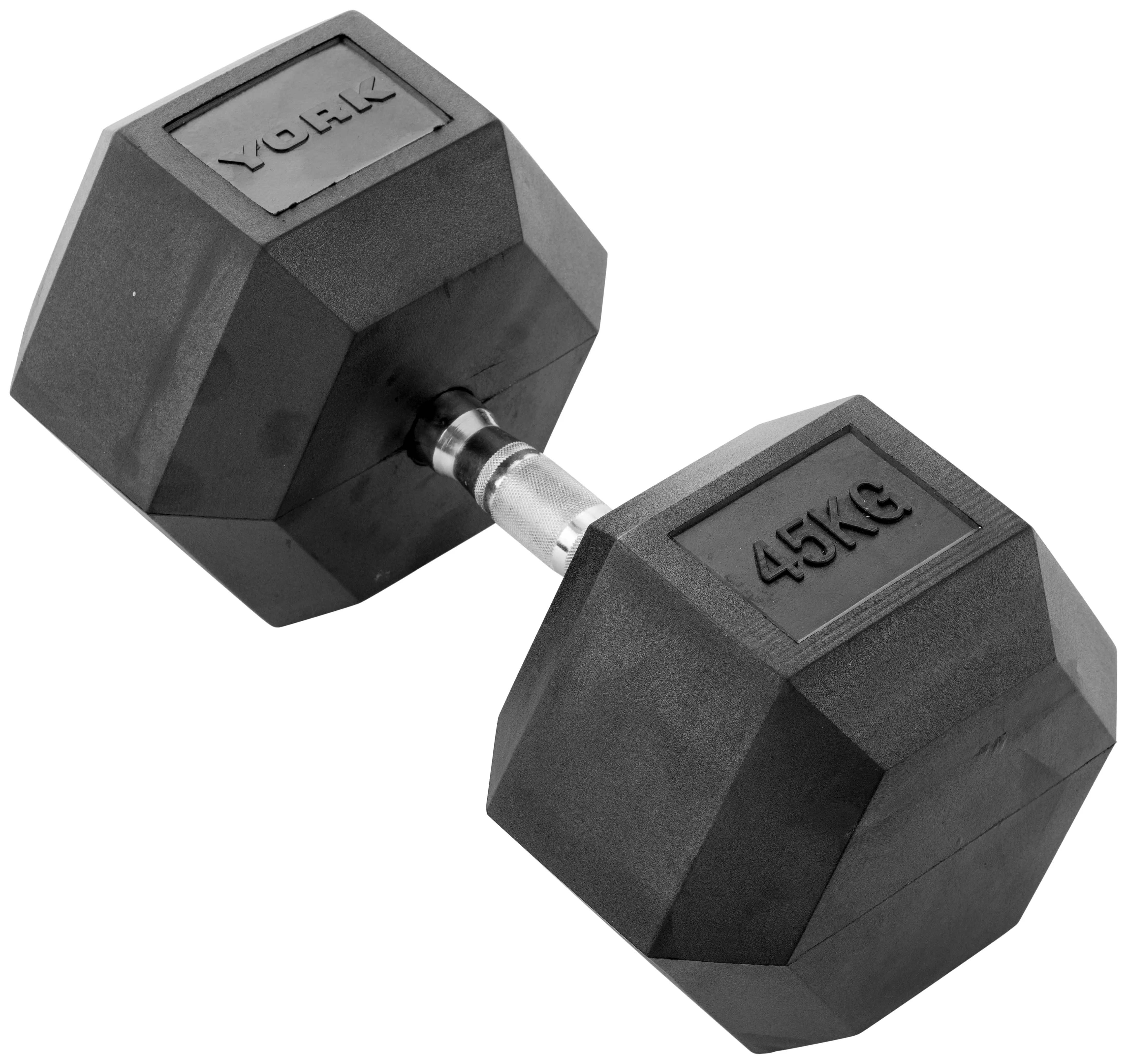 York Barbell Pro Enriched Enviro Hex Dumbbells