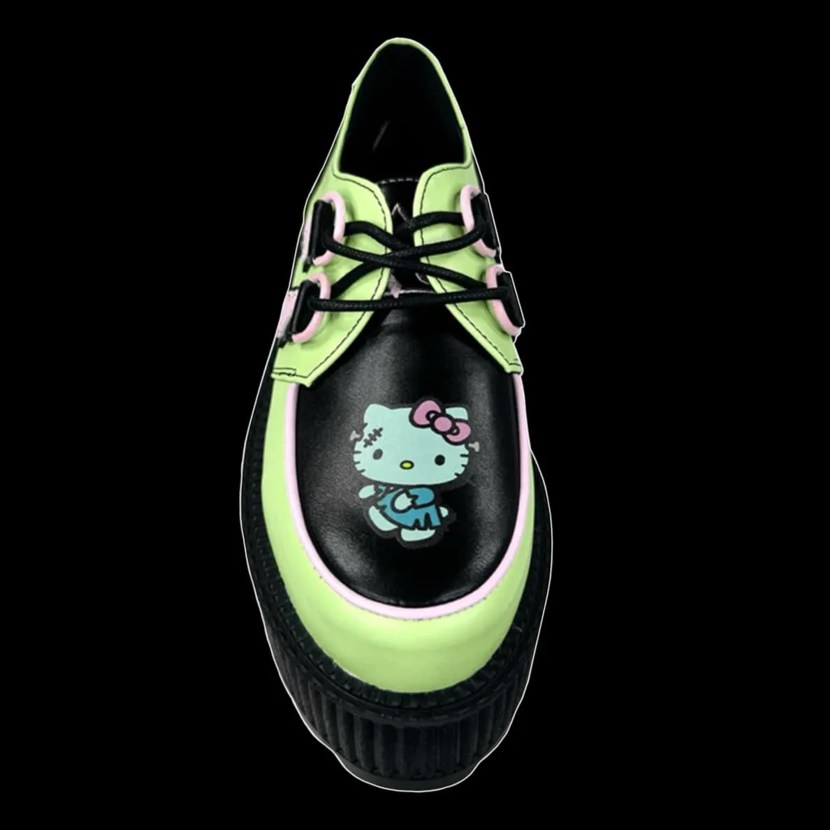 YRU - Super Kreep Frankie Hello Kitty  - Green/Black