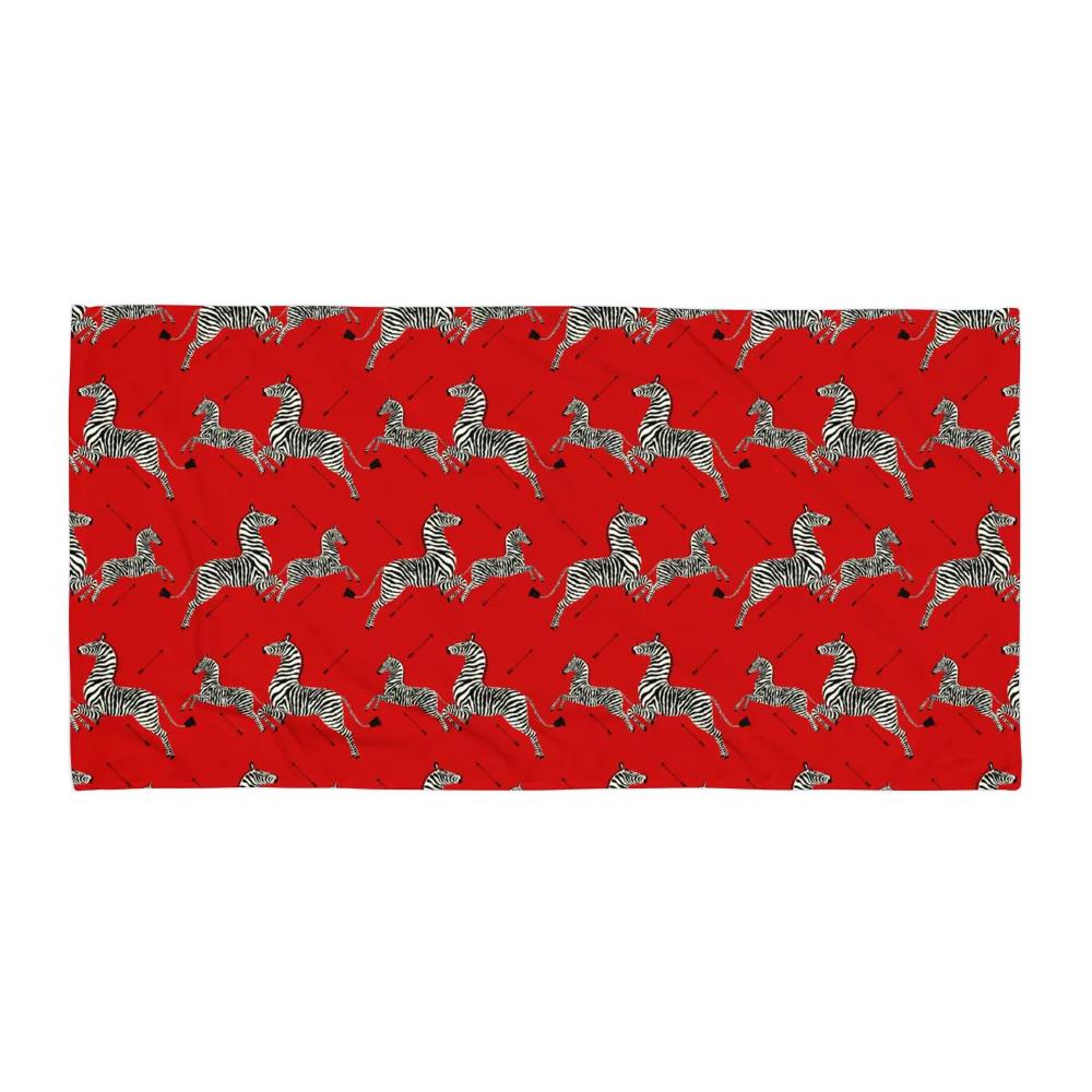 Zebras Beach Towel