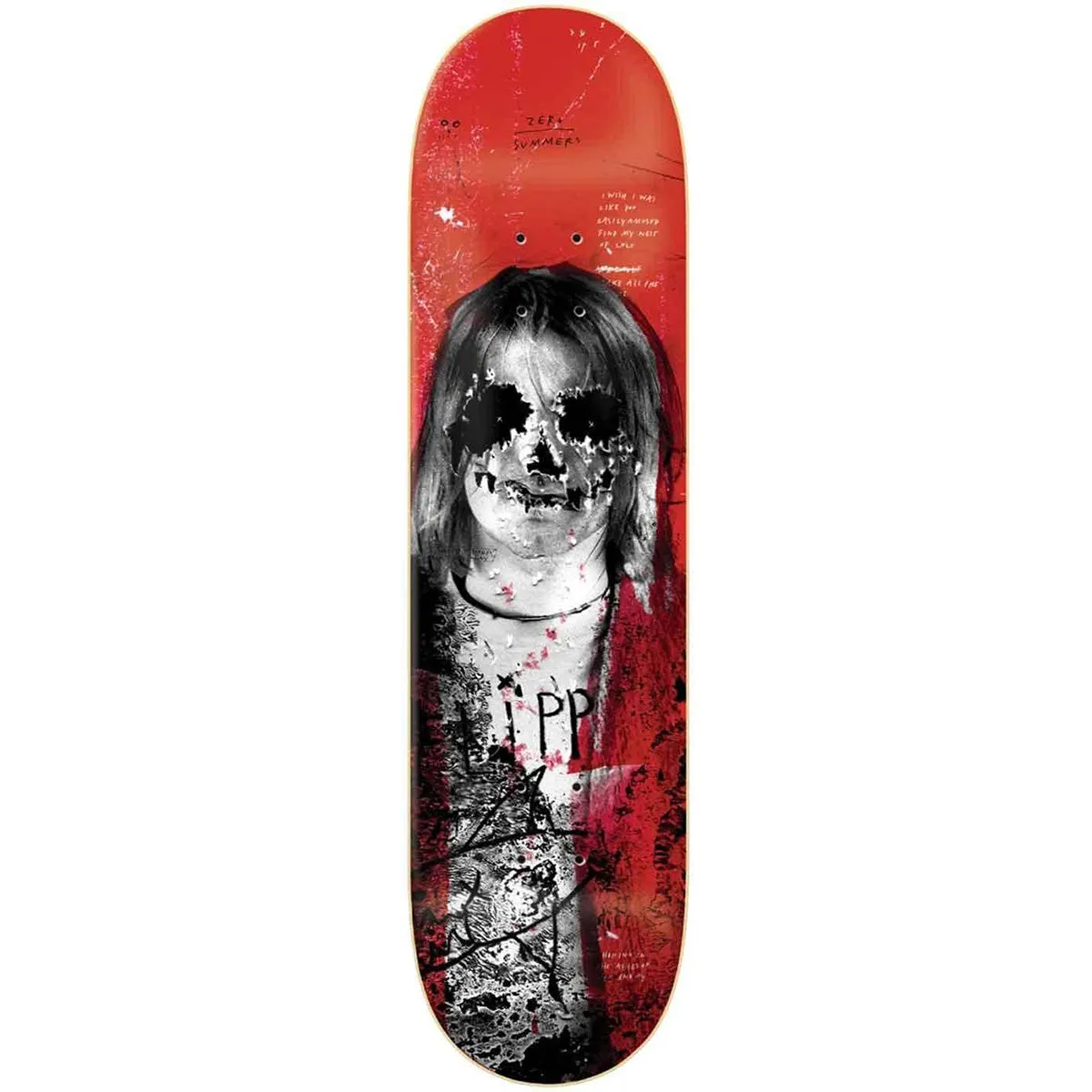 Zero - Gabriel Summers 27 Club 8.25 Skateboard Deck