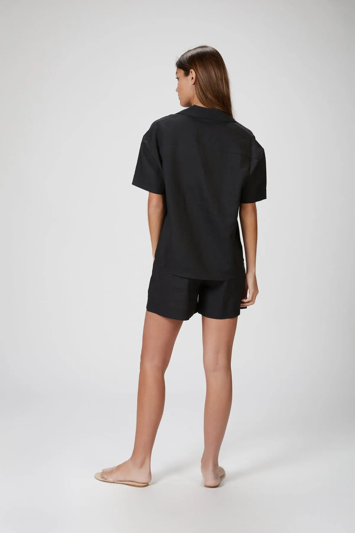 ZURICH ORGANIC LINEN SHORTS